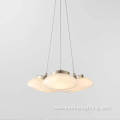 Modern Decorative Textured Blown Glass LED Pendant Lights